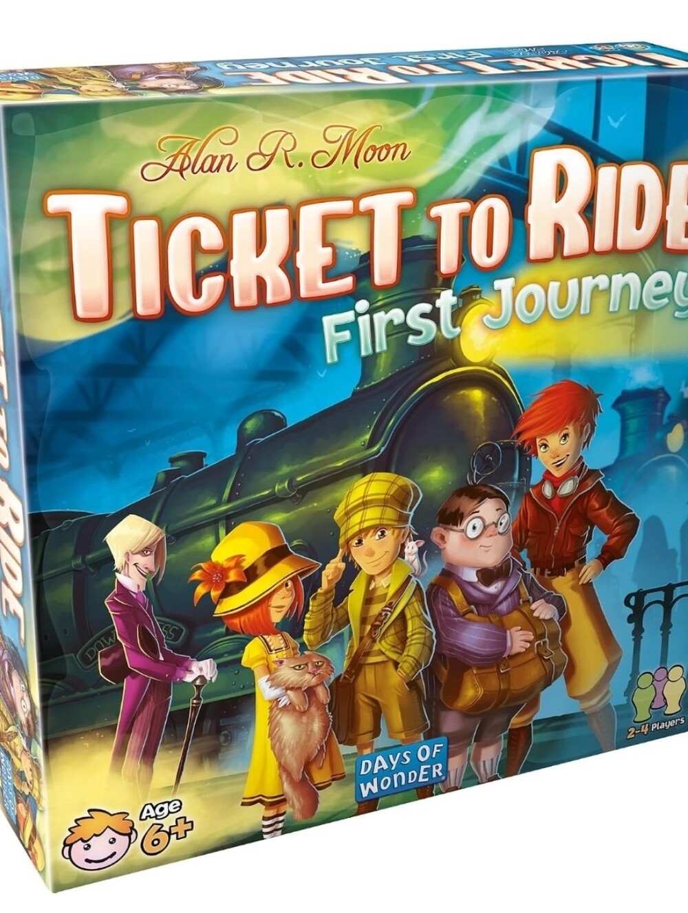 Ticket to Ride First Journey Board Game NEW Sealed Days of Wonder